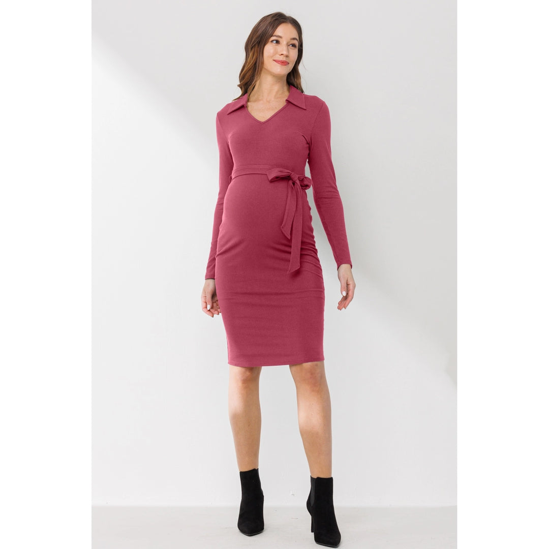 robe maternité baie manches longues Hello Miz Mlle et Coco