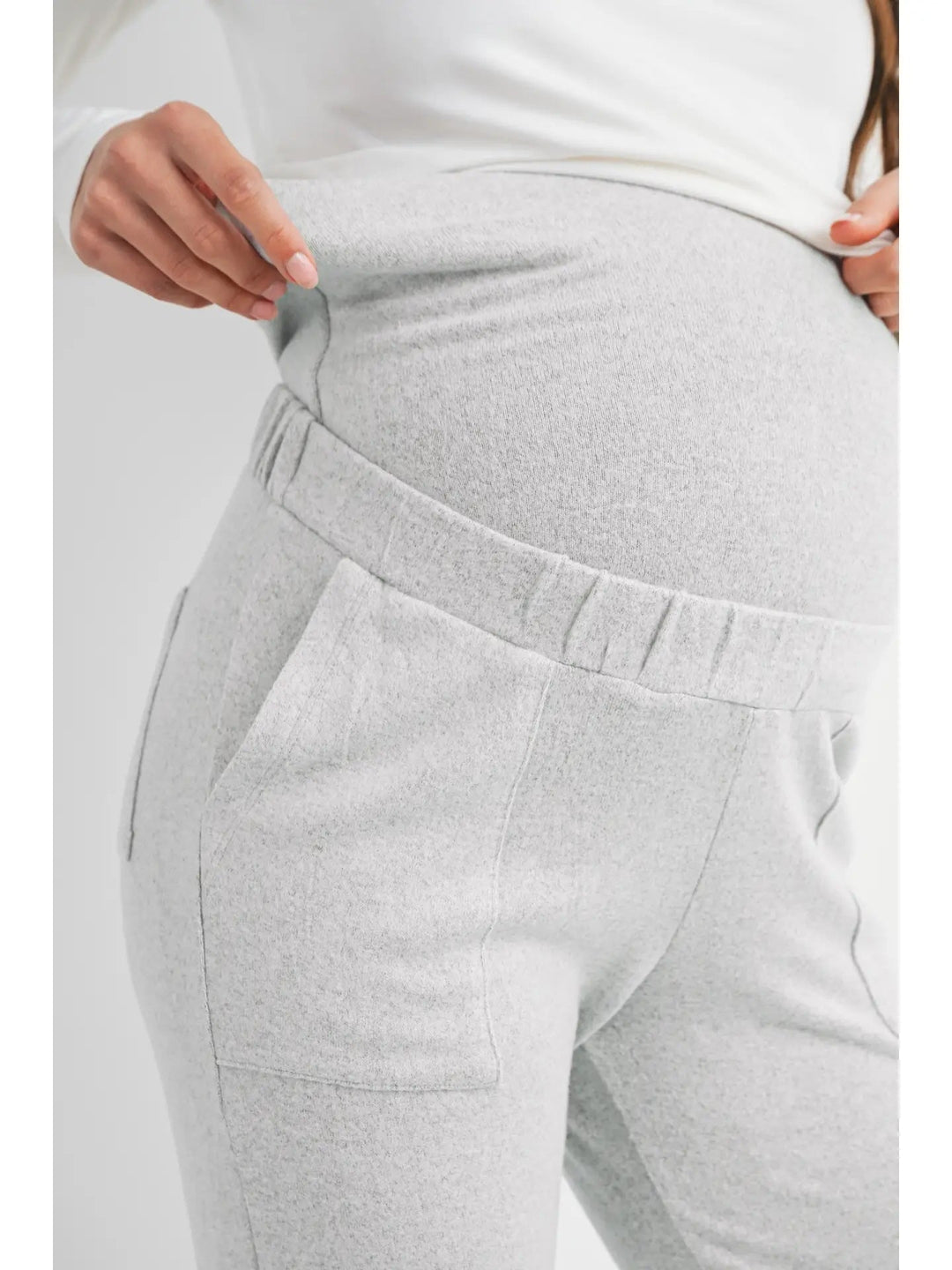 pantalon maternité gris détente Hello Miz Mlle et Coco