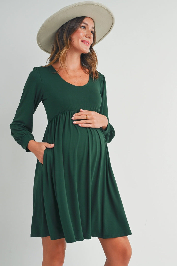 Robe maternité Vert Hello Miz Mlle et Coco