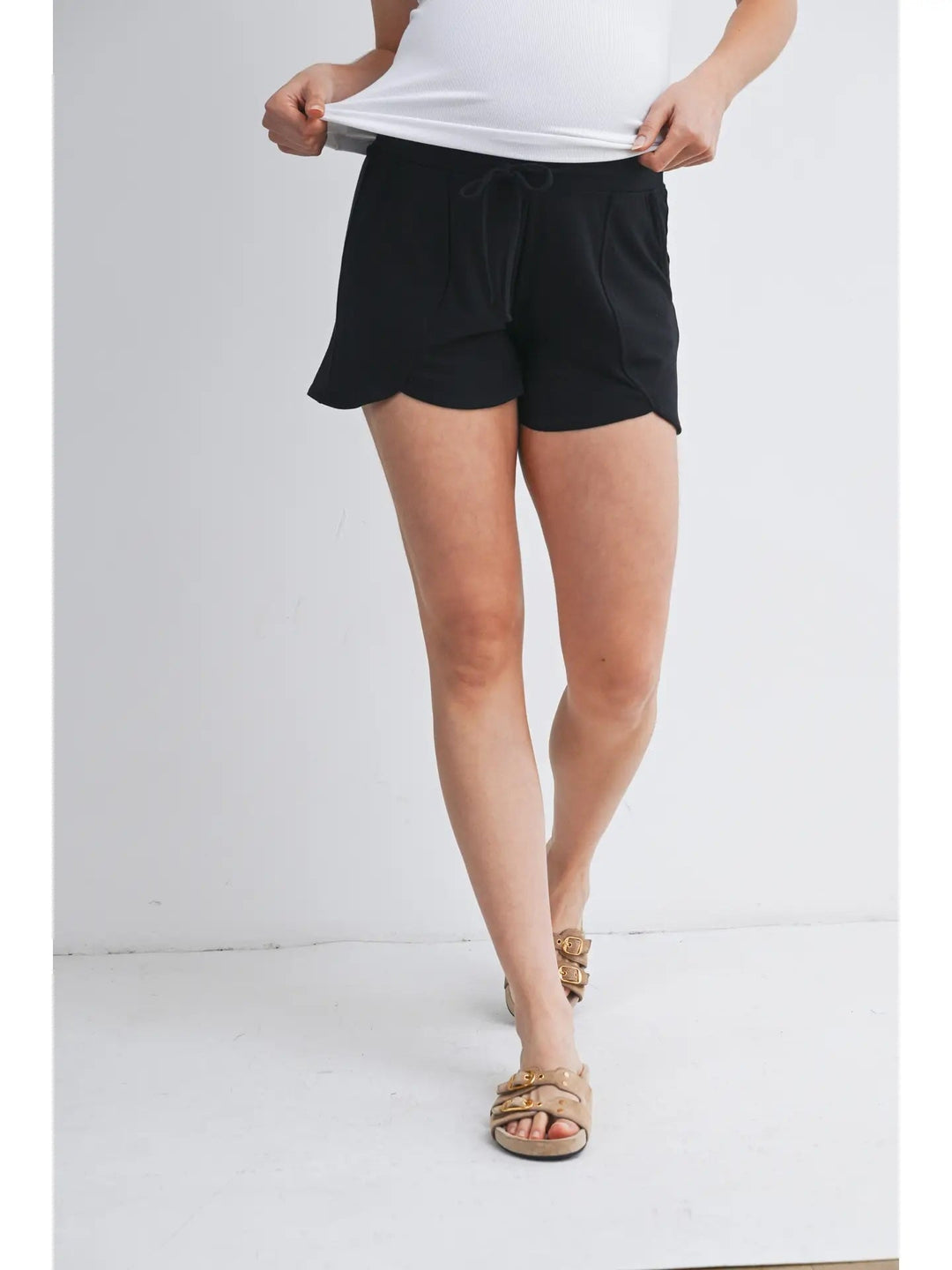 short détente noir maternité hello miz Mlle et Coco