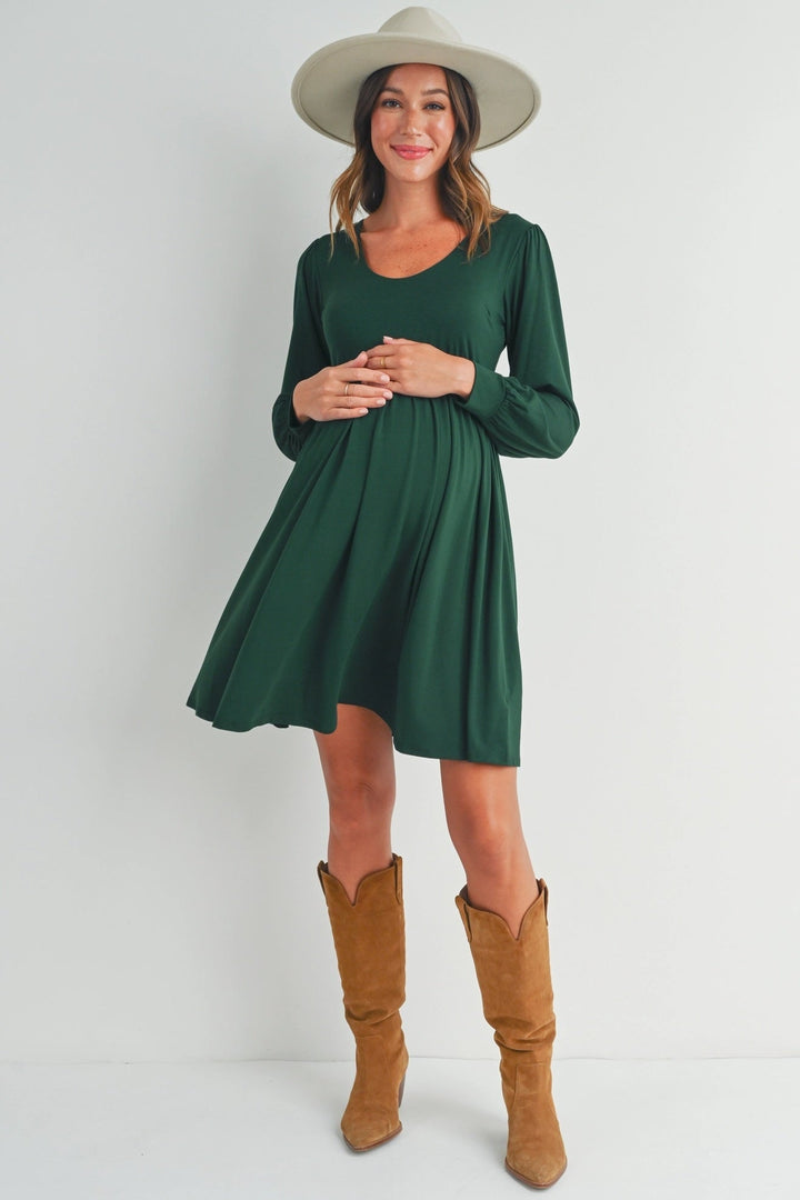 Robe maternité Vert Hello Miz Mlle et Coco