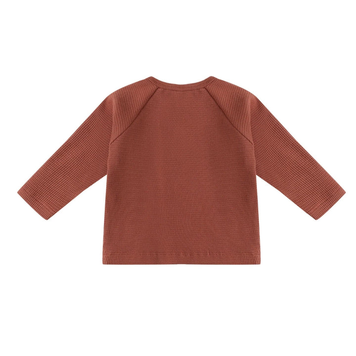 Chandail manches longues henly cannelle Quincy Mae Mlle et Coco