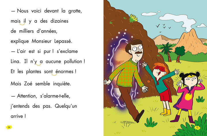 Collection héros de la 2e année: une rencontre préhistorique de Auzou. Aprentissage de a lecture
