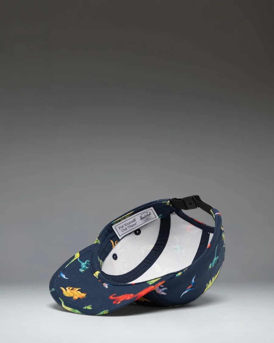 Casquette Glendale dinosaure aquarelle Herschel Mlle et Coco