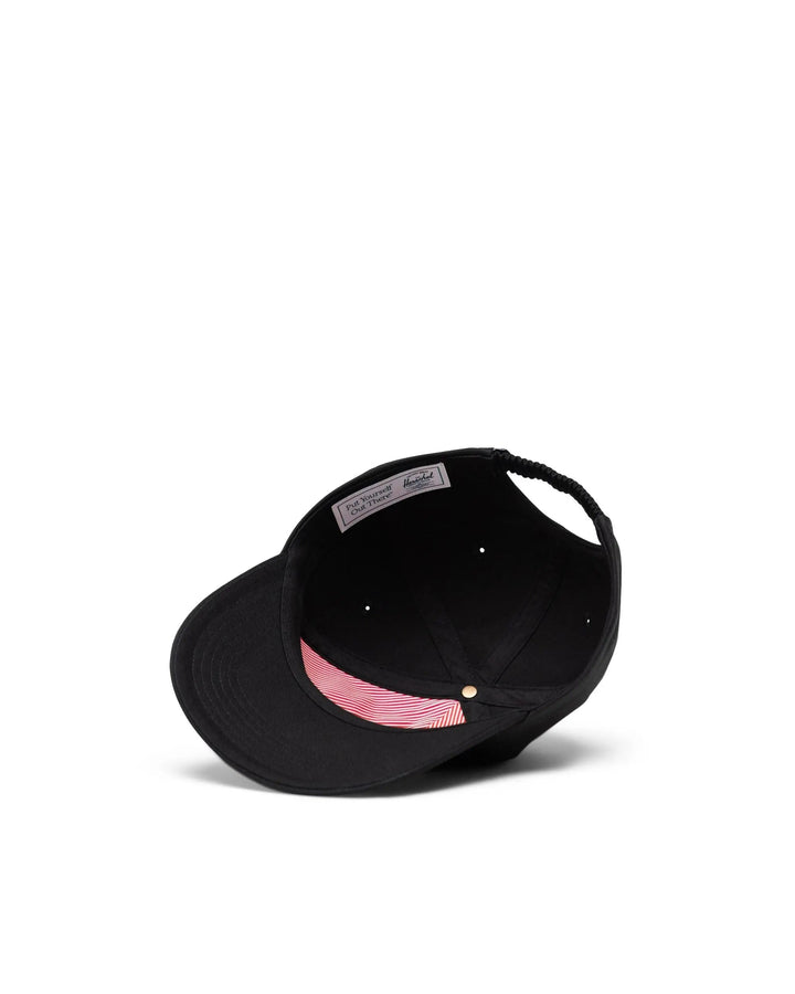 Casquette Sylas noir unisexe Herschel Mlle et Coco