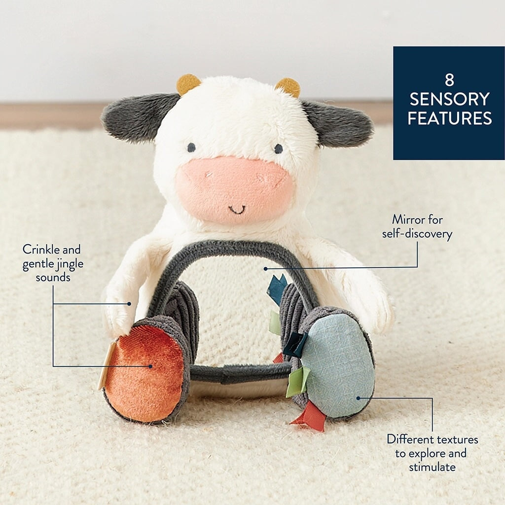 miroir vache highland Itzy Ritzy Mlle et coco