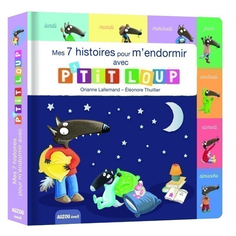 Mes 7 histoires pour m'endormir Auzou P'tit Loup