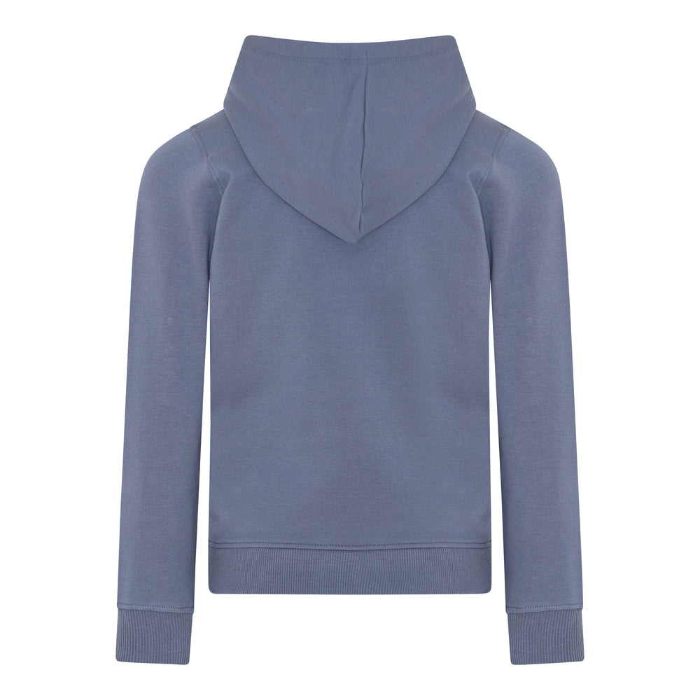 chandail hoodie capuchon manches longues bleu vêtement En-fant garçon