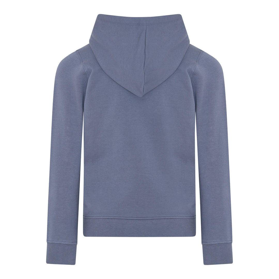 chandail hoodie capuchon manches longues bleu vêtement En-fant garçon