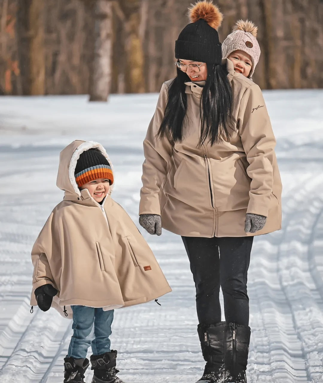 Housse poncho 3 en 1 tan bébé jusqu&