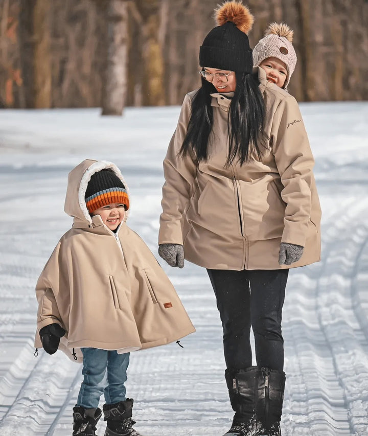 Housse poncho 3 en 1 tan bébé jusqu&