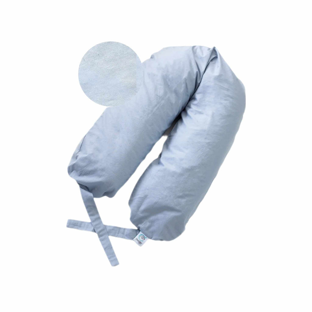 housse coussin ect bleu firmament accessoire bébé compagnie québécoise