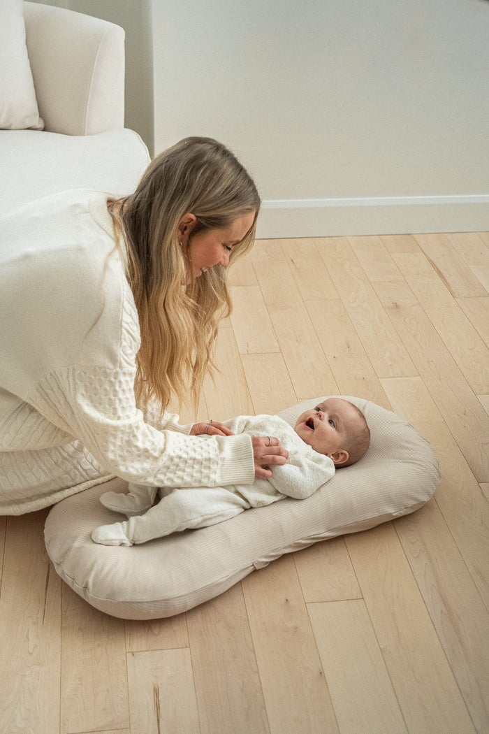 Housse pour Coussin (0-9 mois) - Rib beige - Sleep Tight Accessoires bébés Sleep Tight 