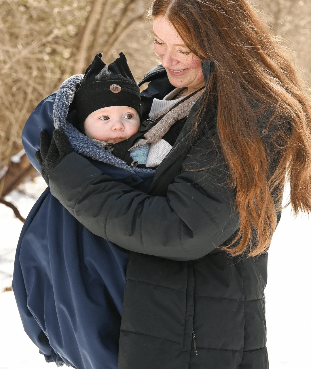 Housse poncho 3 en 1 navy bébé jusqu&
