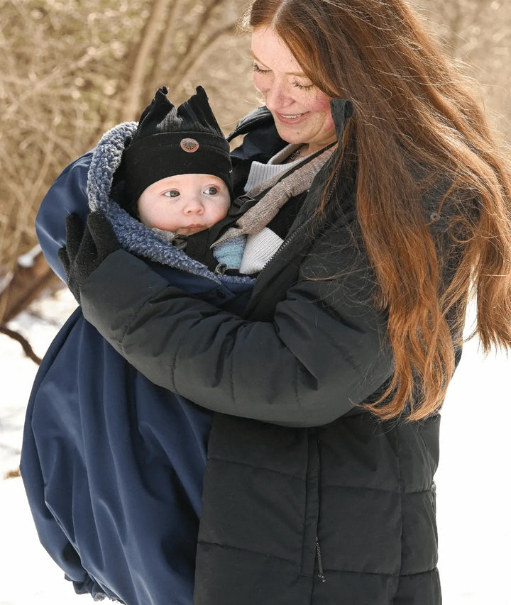 Housse poncho 3 en 1 navy bébé jusqu&