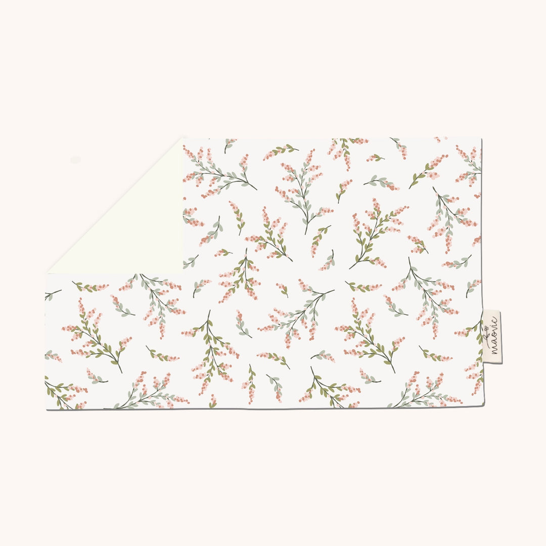 Housse d'oreiller Éléonore (fleur rose) Maovic Mlle et Coco