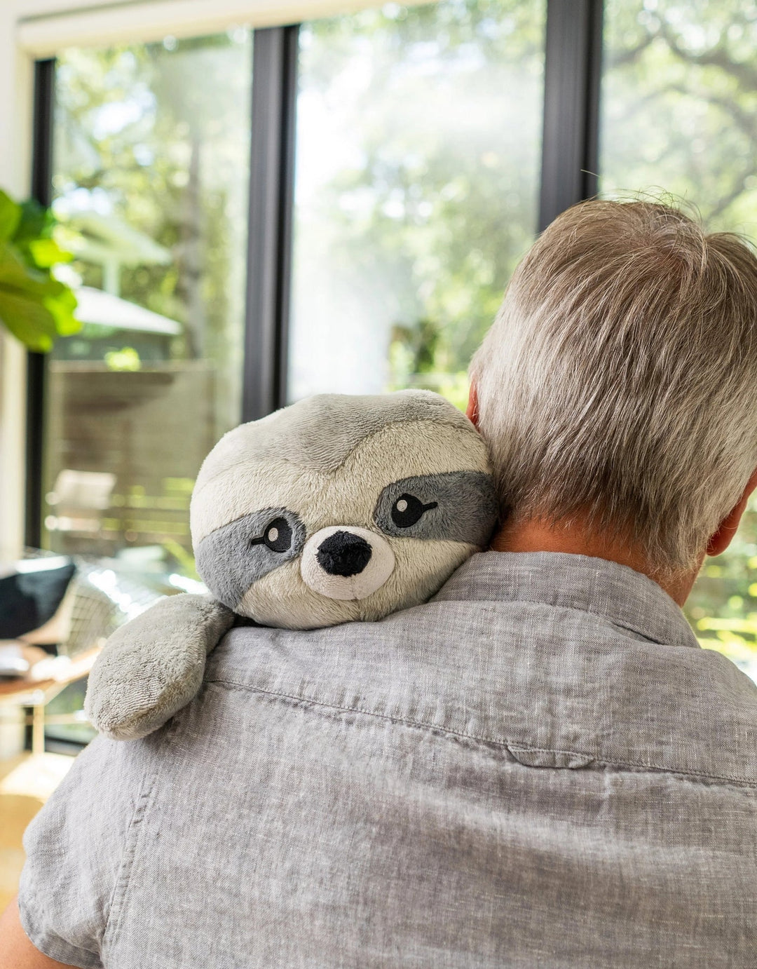 peluche lourd lestée paresseux hugimals Mlle et Coco