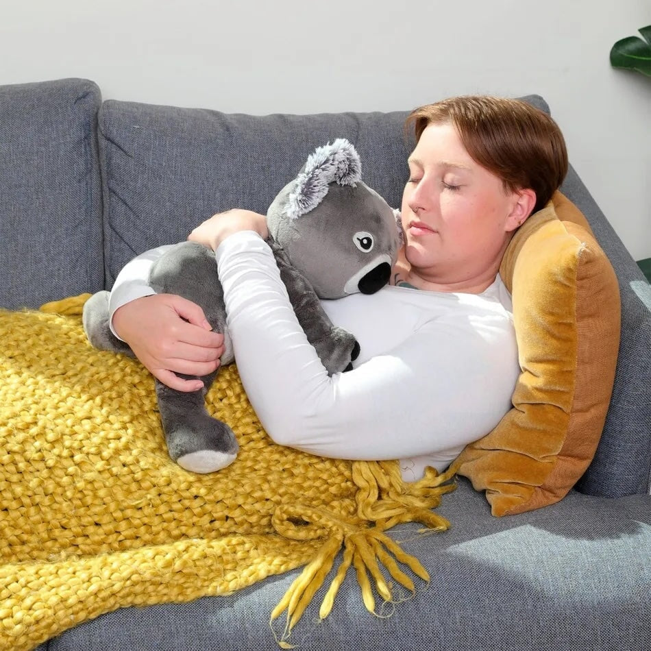 peluche lourd lestée Koala Hugimals Mlle et Coco