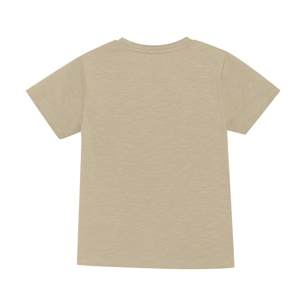 Chandail à manches courtes beige crème irlandaise Huttelihut Mlle et Coco