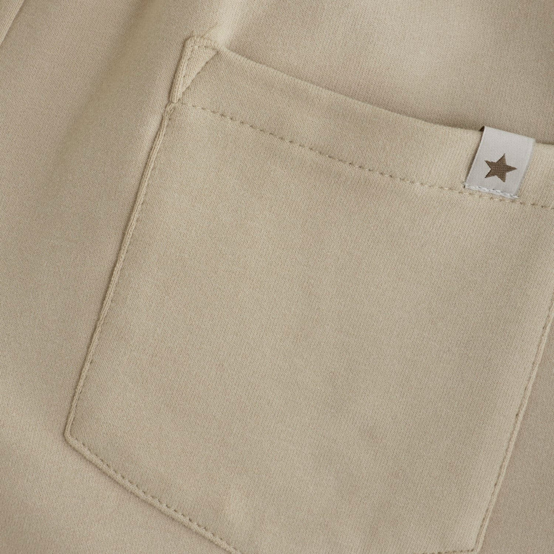 short taille élastique beige Huttelihut Mlle et Coco