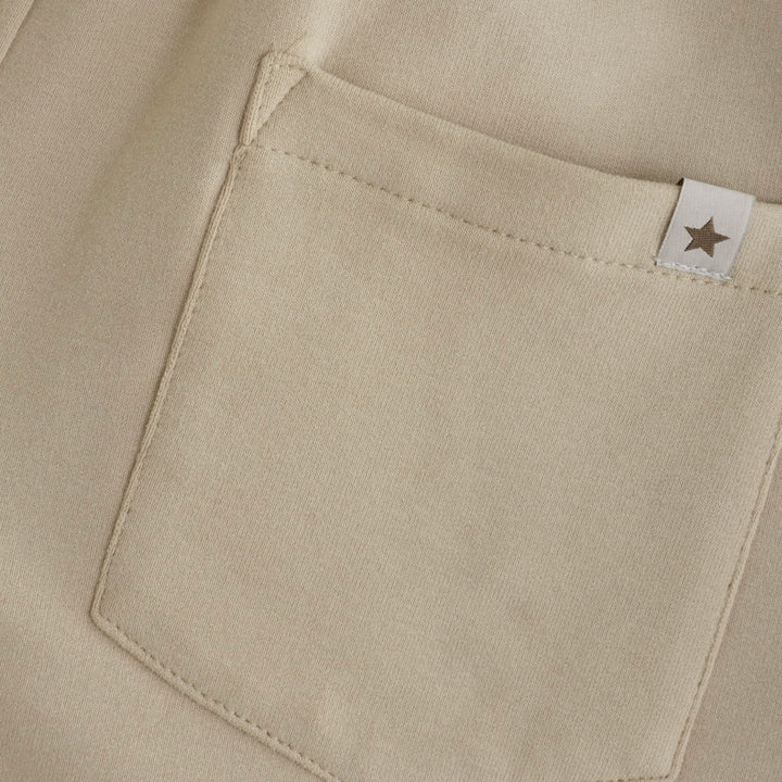 short taille élastique beige Huttelihut Mlle et Coco