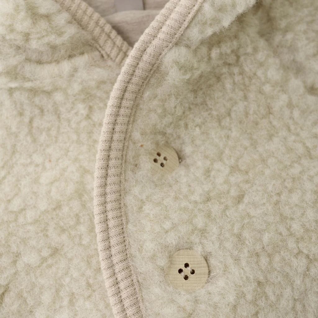 veste laine mérinos Huttelihut bébé Mlle et Coco