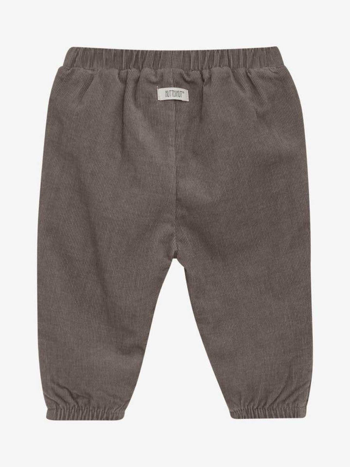 Pantalon garcon corduroy taupe Huttelihut Mlle et Coco
