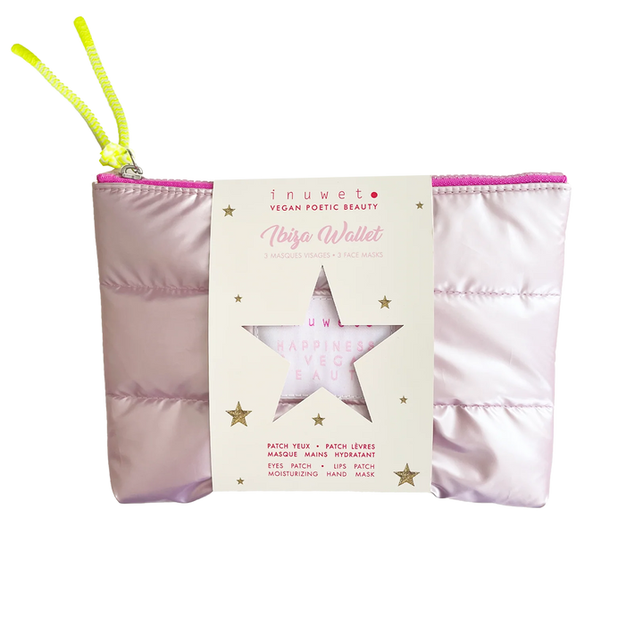 Ibiza Wallet trousse skincare Inuwet Mlle et Coco 