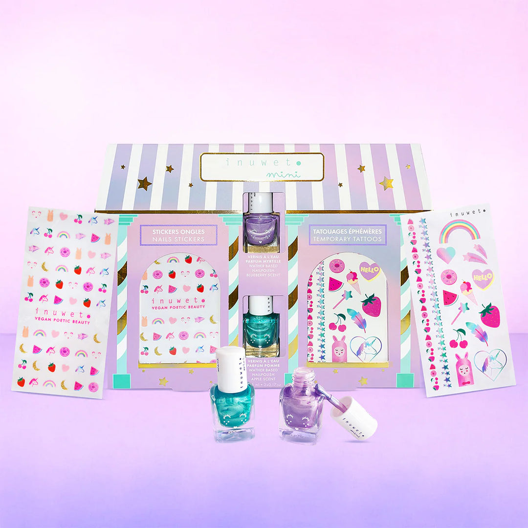 Ma petite maison beauté inuwet vernis ongles tatouage autocollants
