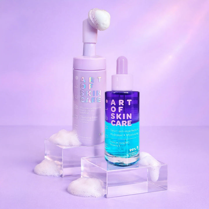 Skin care Mousse nettoyante visage
Inuwet Mlle et Coco
