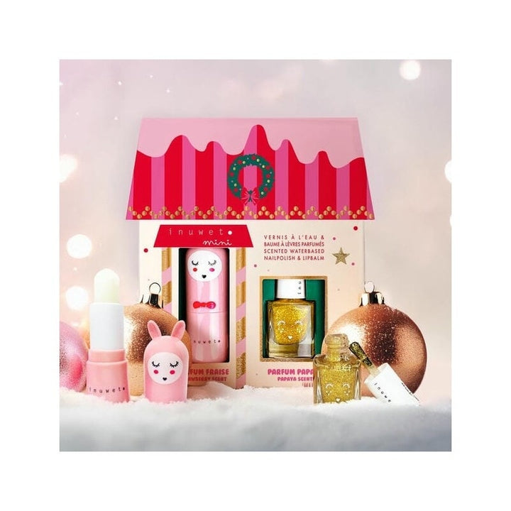 Coffret maison juliette baume et vernis Inuwet vegan Mlle et Coco