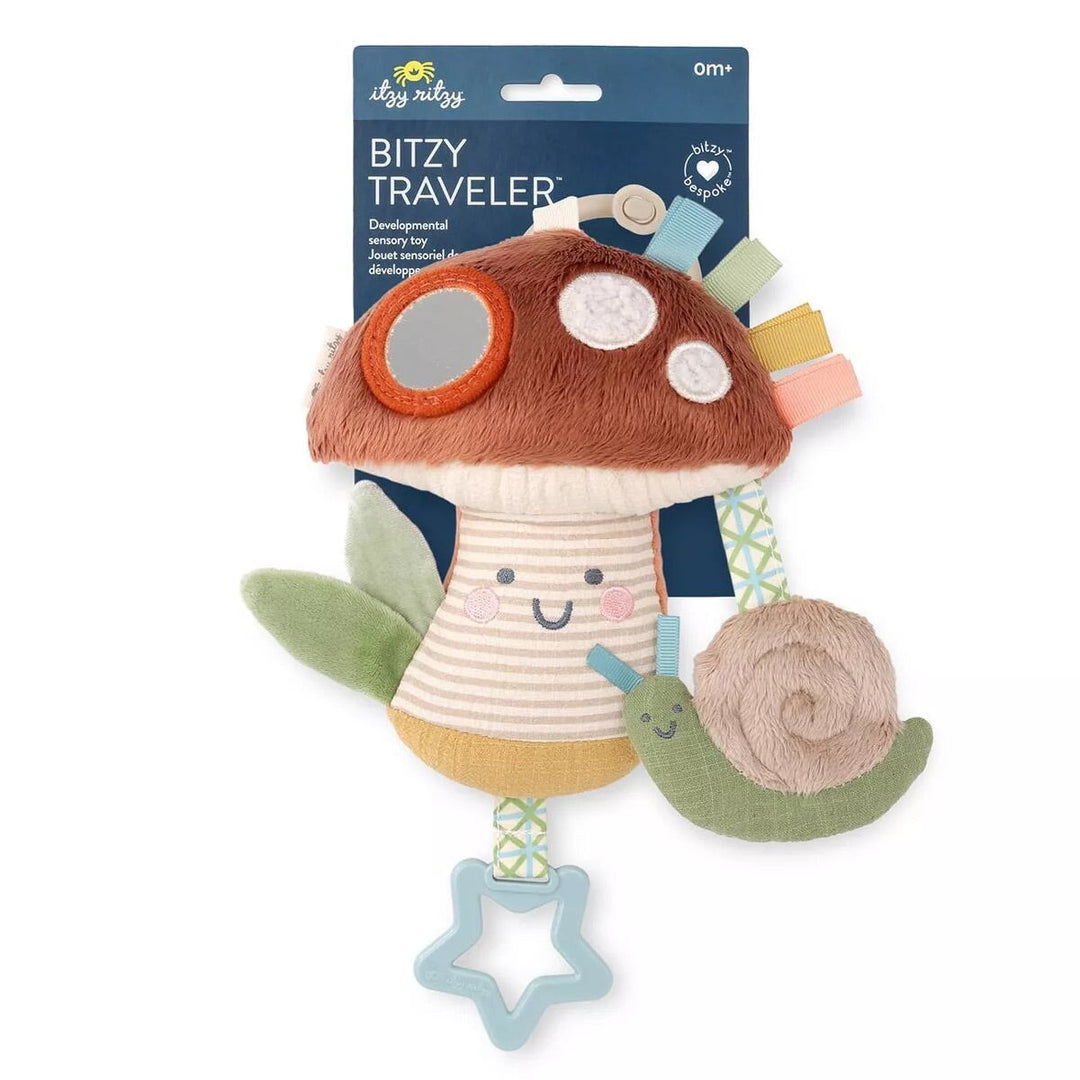 Jouet éducatif Champignon Itzy Ritzy. Parfait pour les déplacement