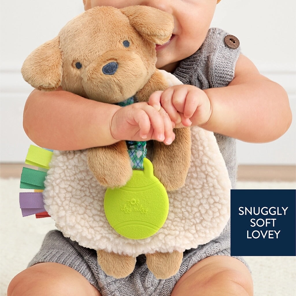 peluche itzy ritzy dentition chien puppy Mlle et Coco