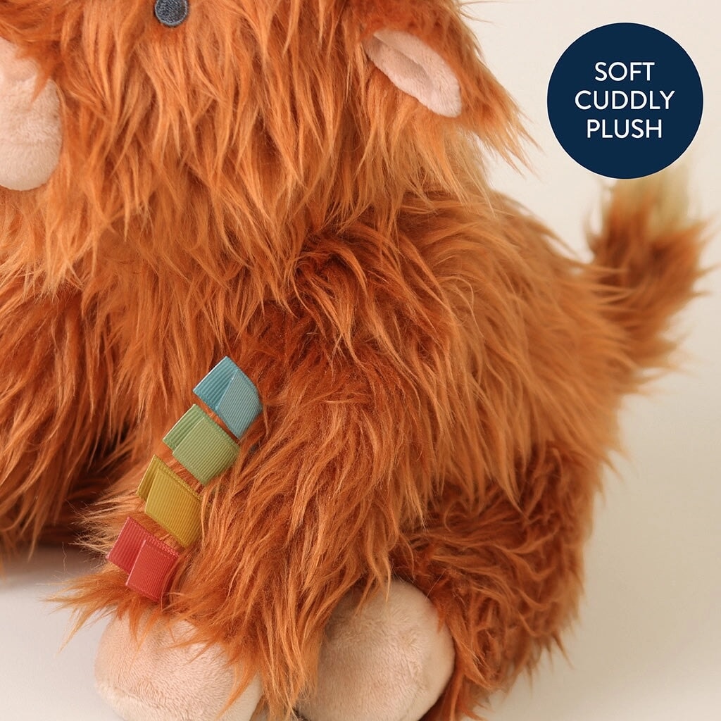 peluche Itzy Ritzy Vache Higland Mlle et Coco