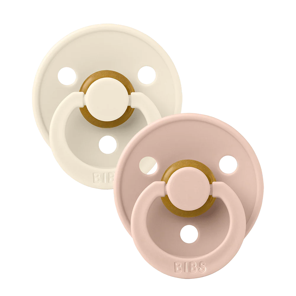 suce Bibs tétine anatomique blush ivoire Mlle et Coco