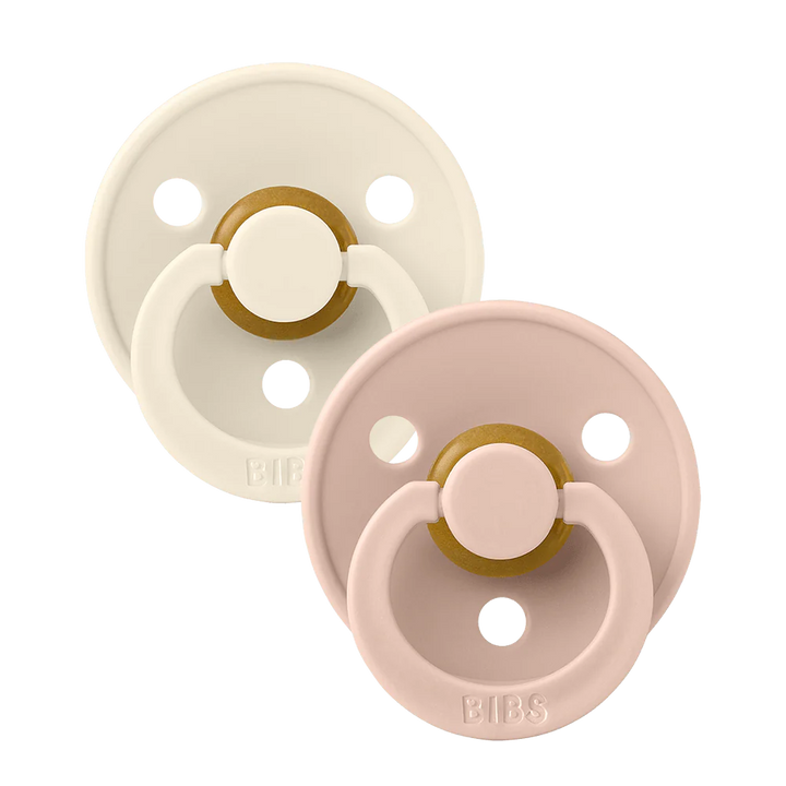 suce Bibs tétine anatomique blush ivoire Mlle et Coco