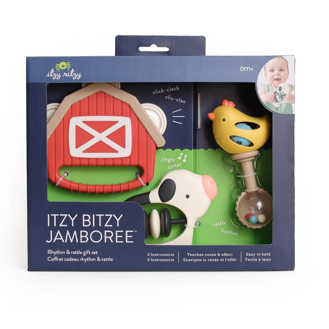 Ensemble cadeaux jouet musicaux Itzy Bitzy Jamboree Itzy Ritzy Mlle et Coco