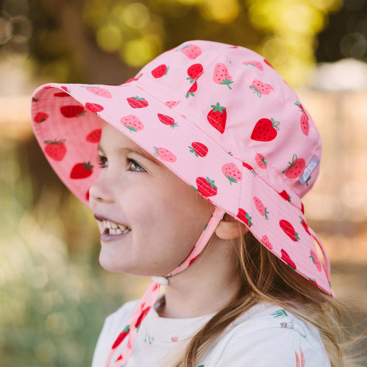 chapeau été Jan Jul fraise Mlle et Coco