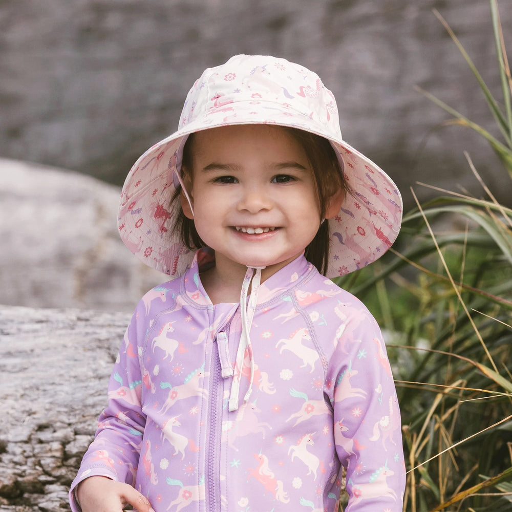 chapeau évolutif imperméable licorne Jan & Jul Mlle et Coco