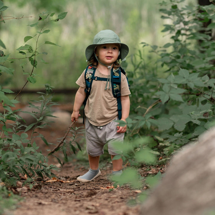 chapeau souple enfant vert juniper Jan &amp; Jul