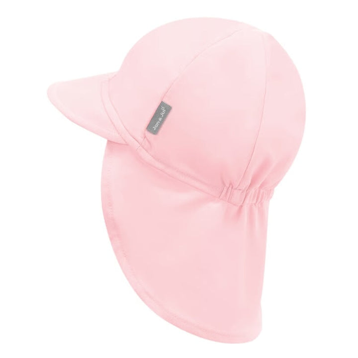 bonnet anti-uv bébé nylon rose doux Jan &amp; Jul