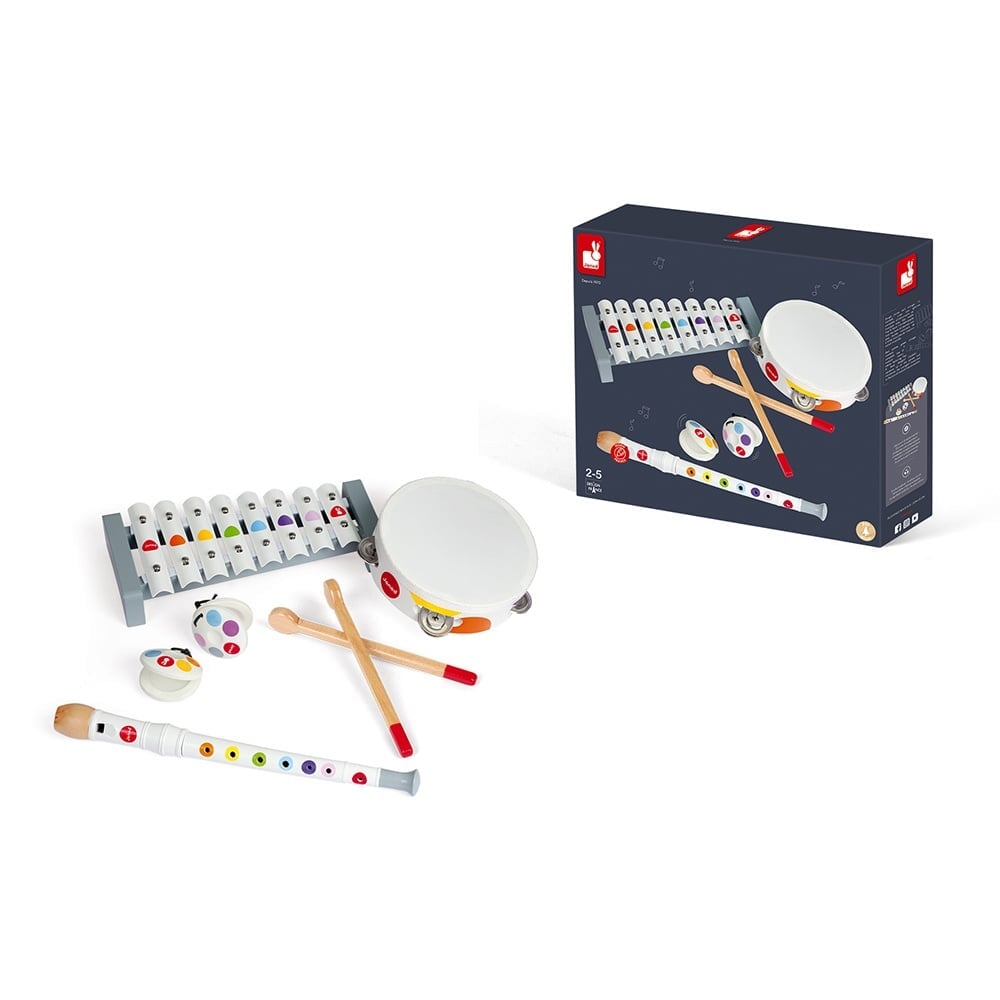 set musical confretti janod jouet enfant Mlle et Coco