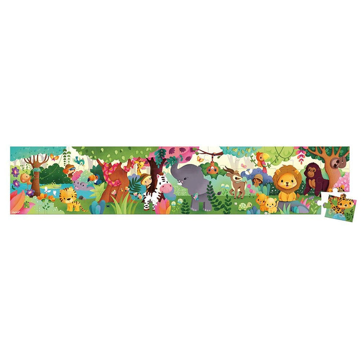 casse-tête panoramide animaux sauvage puzzle Janod activité enfant