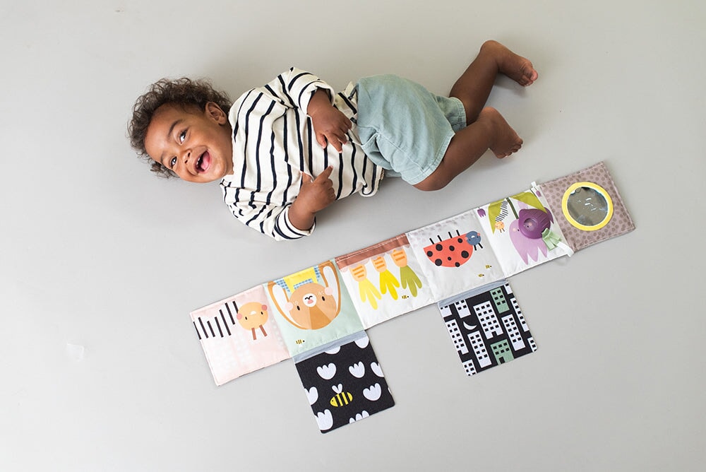 livre cache-cache jardin urbain Taf Toy Mlle et Coco