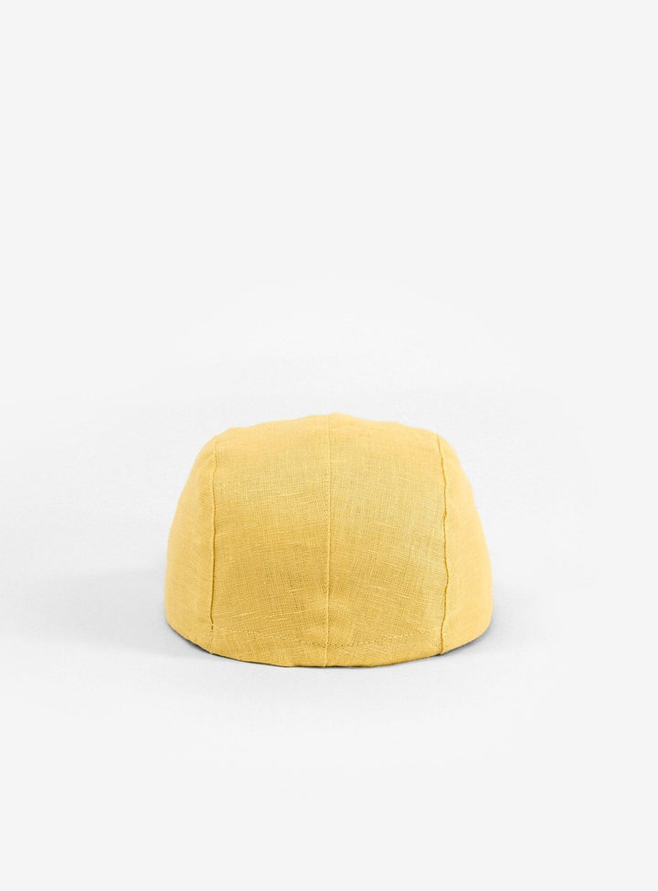 casquette lin enfant Caribou duo jaune Mlle et Coco