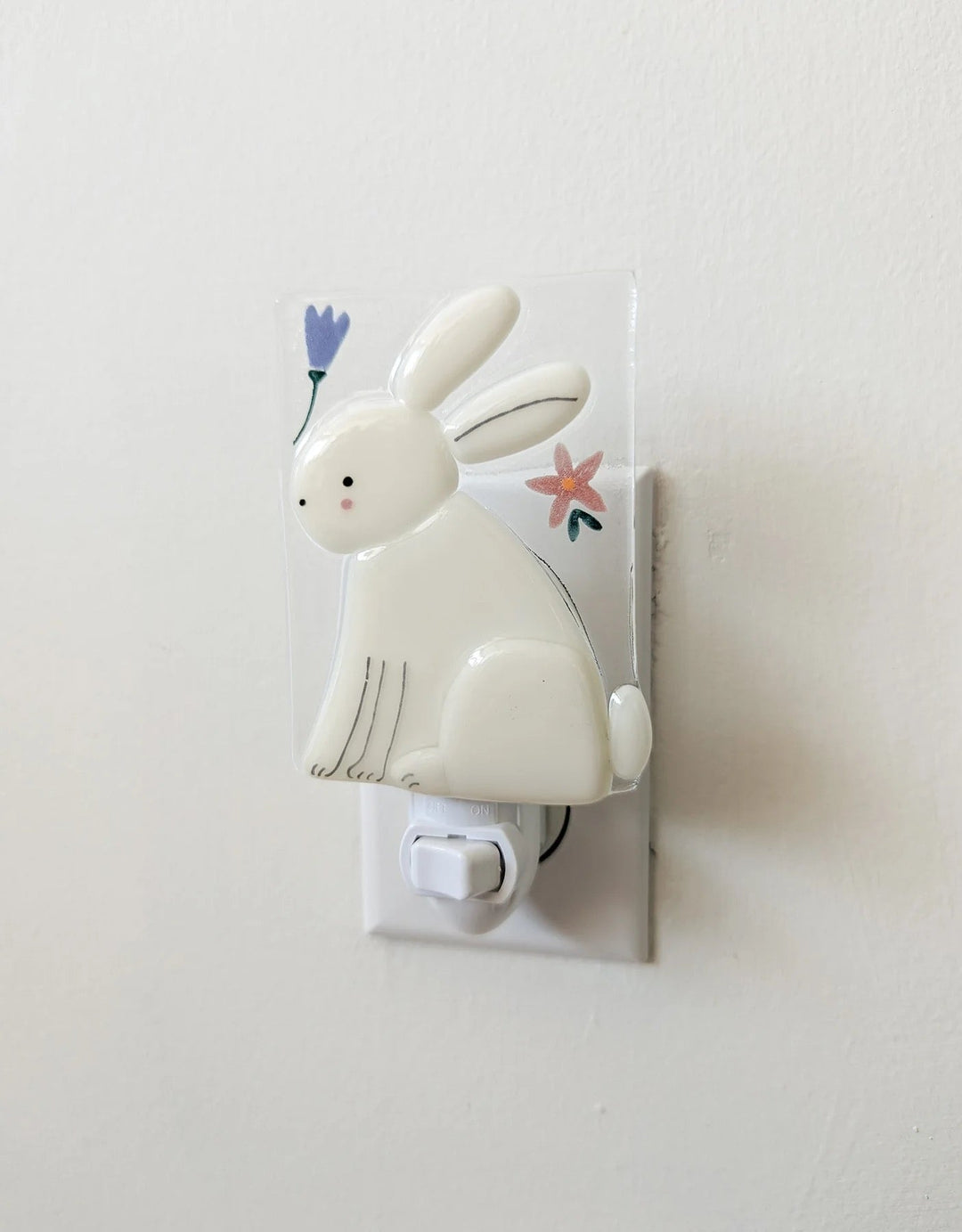 veilleuse veille sur toi Jeannot lapin accessoire chambre bébé lumière
