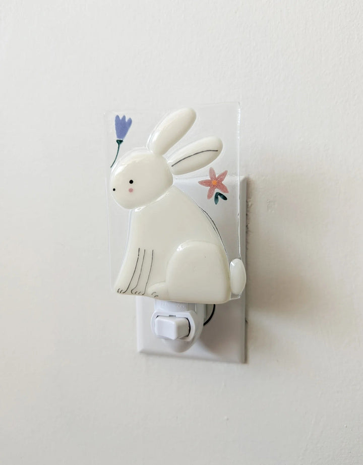 veilleuse veille sur toi Jeannot lapin accessoire chambre bébé lumière