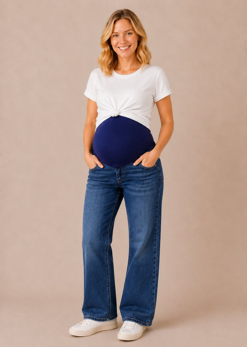 jeans maternité bloom foncer Mlle et Coco Jeanne