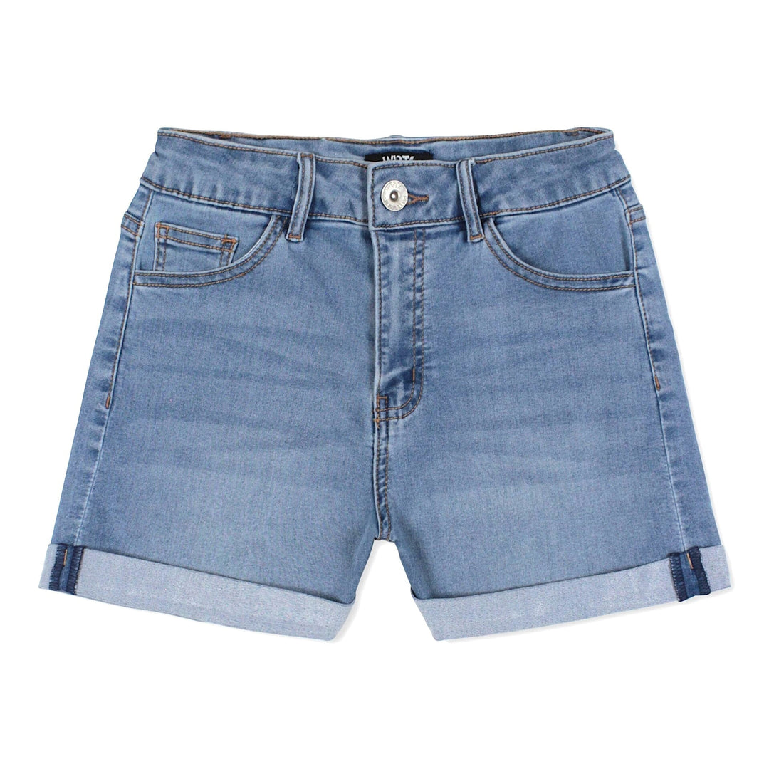 short jeans bleu pâle Wrtk Mlle et Coco
