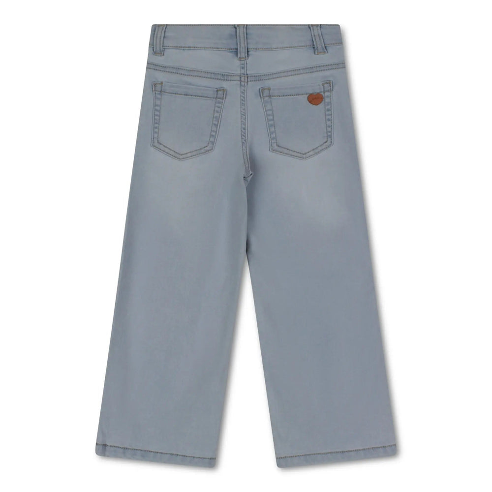 jeans bleu pâle jambe droit WRTK mlle et Coco